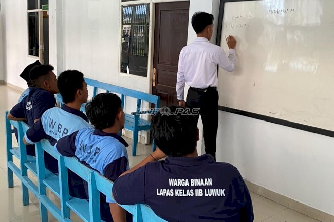 Lapas Luwuk Perluas Akses Pendidikan Kesetaraan bagi Narapidana dan Anak Binaan