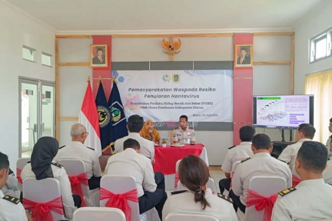 Cegah Risiko Penularan Hantavirus, Bapas Klaten Gandeng Dinkes Klaten Berikan Edukasi Kesehatan