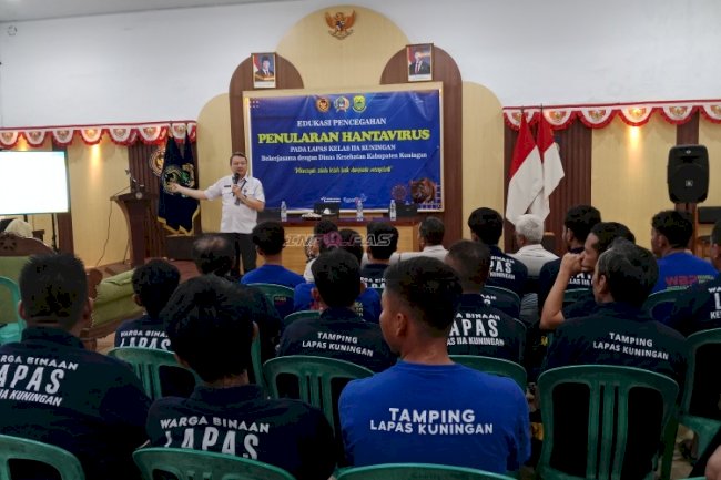 Lapas Kuningan Gelar Sosialisasi Hantavirus bersama Dinkes Kabupaten Kuningan