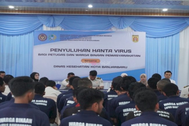 Lapas Banjarbaru dan Dinkes Kota Banjarbaru Perkuat Kewaspadaan lewat Penyuluhan Hantavirus 