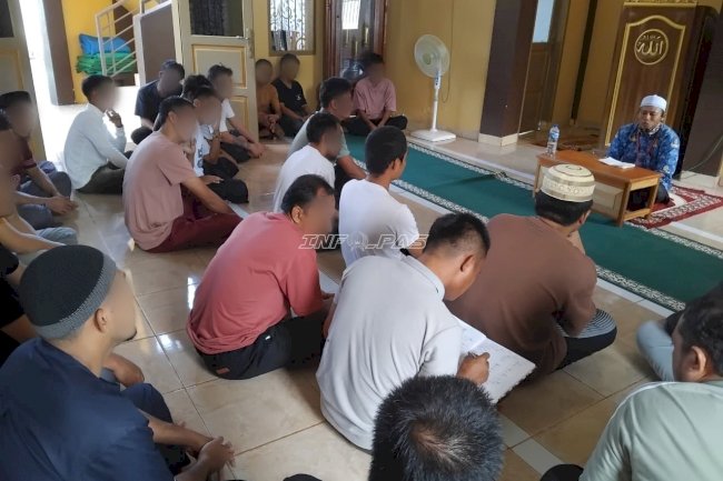 Temukan Ketenangan di Balik Jeruji, Rutan Poso Gelar Tarbiah untuk Warga Binaan