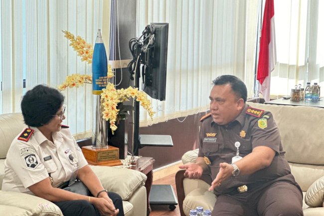 Bapas Ambon Kunjungi Kejari, Bahas Kesiapan Penerapan Pidana Kerja Sosial