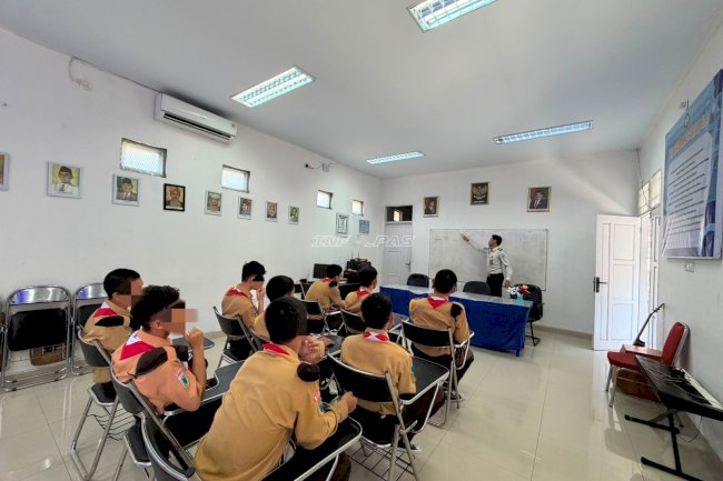 LPKA Palu Optimalkan Pendidikan Karakter melalui Kegiatan Pramuka