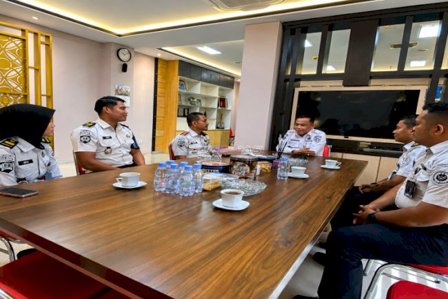 Audiensi bersama Sekda Kab. Brebes, Lapas Brebes Kolaborasikan Pembinaan Warga Binaan