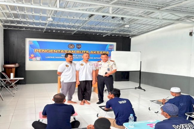 Lapas Narkotika Karang Intan Mulai Laksanakan Program Pengentasan Buta Aksara Warga Binaan