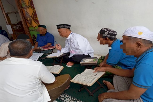 Rutan Rantau Bersinergi dengan Kemenag Kab. Tapin Gelar Pembinaan Kepribadian Warga Binaan