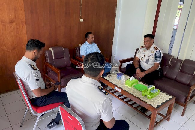 Perkuat Kolaborasi Pembinaan, Lapas Namlea Sambangi Disnakertrans Buru