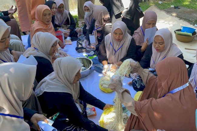 Perkuat Ekonomi Keluarga, Lapas Narkotika Karang Intan Gelar Pelatihan UMKM