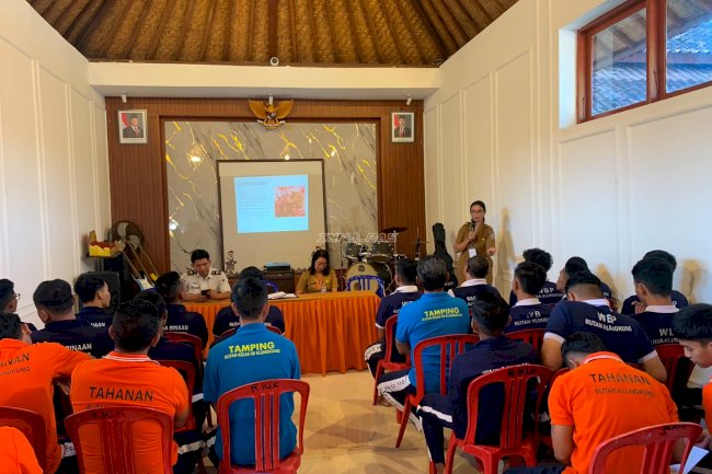 Tingkatkan Kesadaran Kesehatan, Rutan Klungkung Edukasi Warga Binaan Cegah Hantavirus