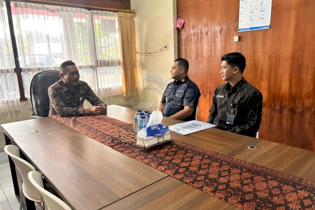 Rutan Klungkung dan Dinas Koperasi UKM Perindag Bahas PKS Pembinaan Warga Binaan