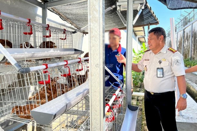 Lapas Banjarmasin Diversifikasi Budidaya, Dukung Ketahanan Pangan dan Pembinaan Warga Binaan