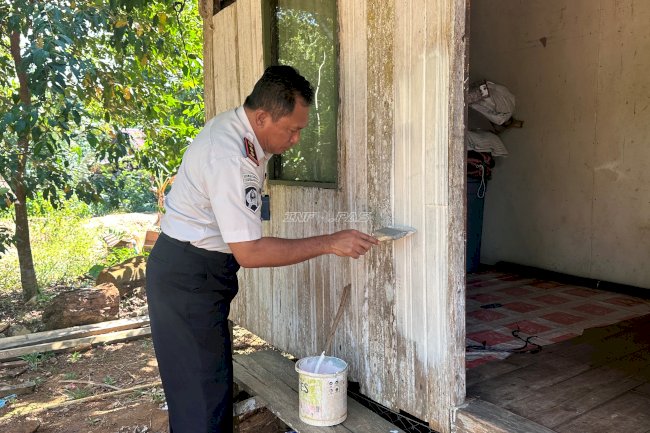Rutan Pelaihari Bedah Rumah Warga, Tebar Manfaat untuk Masyarakat