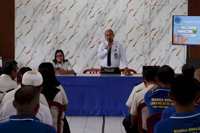 Sosialisasikan Hantavirus, Lapas Ambon Tingkatkan Kesadaran Hidup Bersih 