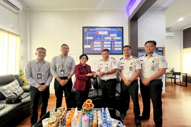 Dukung Digitalisasi Layanan, Lapas Banjarmasin Terima 50 Kartu BRIZZI dari BRI