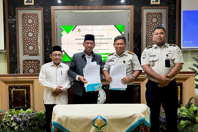 Perkuat Pembinaan Warga Binaan, Lapas Banjarmasin Jalin Kerja Sama dengan UIN Antasari