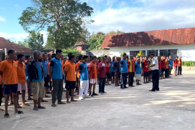 Kalapas Atambua Ingatkan Warga Binaan Jauhi Halinar, Judi, dan Miras 