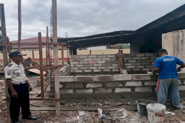 Latih Warga Binaan lewat Program Pertukangan, Lapas Atambua Berikan Premi 