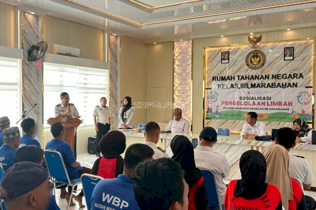 Rutan Marabahan Gandeng DLH Batola Edukasi Warga Binaan Kelola Limbah
