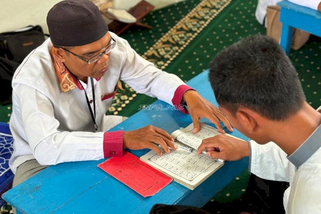 Meniti Perubahan Melalui Ayat Suci, Anak Binaan LPKA Palangka Raya Rutin Belajar Al-Qur’an