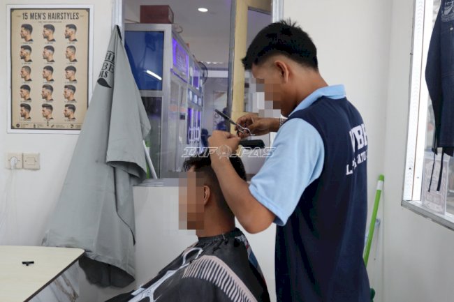 Barbershop Lapas Batulicin Hadirkan Pelatihan Praktis dan Peluang Usaha bagi Warga Binaan
