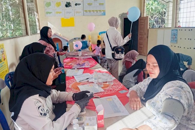 Lapas Tanjung Hadirkan Layanan Pemeriksaan Kesehatan Gratis bagi Warga Desa Maburai