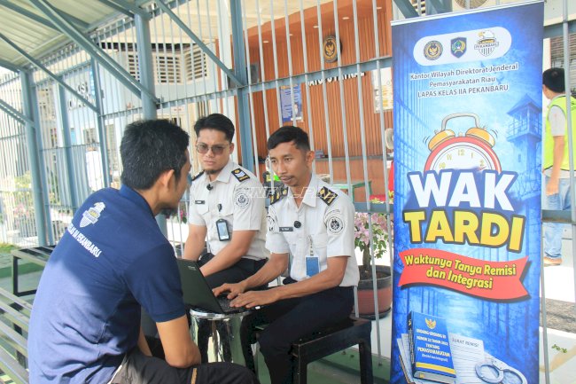 Dekat dan Terbuka, 'Wak Tardi' Jadi Solusi Transparansi Hak Warga Binaan di Lapas Pekanbaru