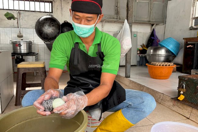 Laris Manis, Rutan Rantau Tingkatkan Produksi Telur Asin RuRa 