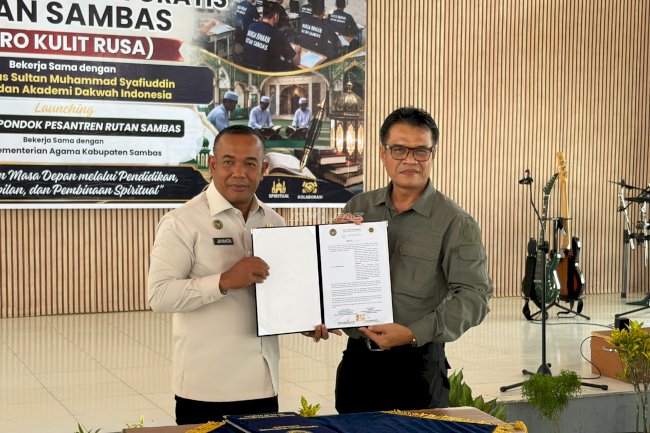 Kakanwil Ditjenpas Kalbar Luncurkan Program Kuliah Gratis dan Pondok Pesantren di Rutan Sambas