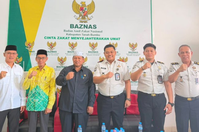 Kolaborasi Bedah Rumah, Lapas Batulicin Sambangi BAZNAS Tanah Bumbu