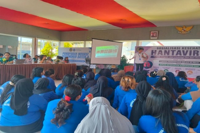 Lapas Perempuan Palu bersama Dinkes Kab. Sigi Gelar Sosialisasi Hantavirus dan Cek Kesehatan Gratis