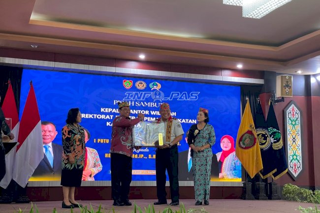 Hadiri Pisah Sambut Kakanwil, LPKA Palangka Raya Teguhkan Komitmen Sinergi