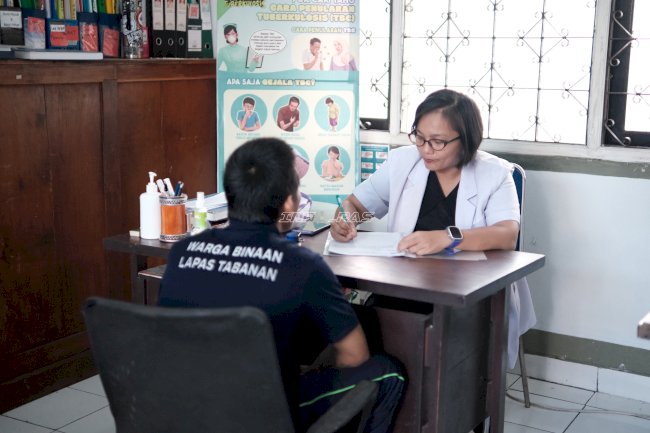 Bangun Kesehatan Mental, Warga Binaan Lapas Tabanan Jalani Konseling 
