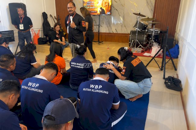 Rutan Klungkung Gandeng Yayasan ACM-Menorah Abadi Beri Penyuluhan Narkoba