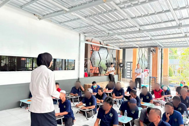 Lapas Narkotika Karang Intan Gencarkan Edukasi Pencegahan Hantavirus kepada Warga Binaan
