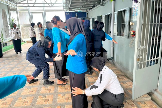 Kakanwil Ditjenpas Babel Sidak Lapas Perempuan Pangkalpinang, Tekankan Kewaspadaan dan Integritas