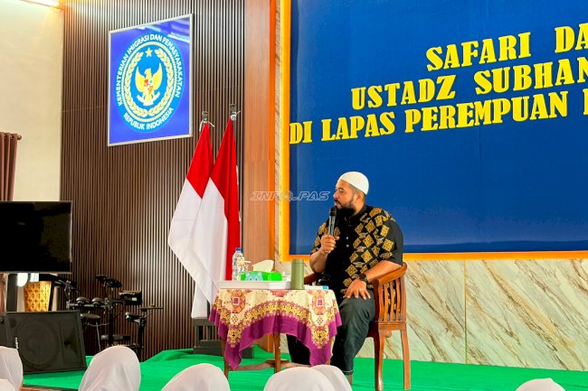 Lapas Perempuan Malang Hadirkan Ustaz Subhan Bawazier Perkuat Pembinaan Spiritual Warga Binaan