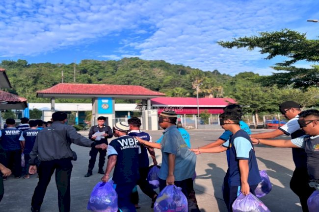 Lapas Cilacap Pindahkan 24 Narapidana ke Pulau Nusakambangan