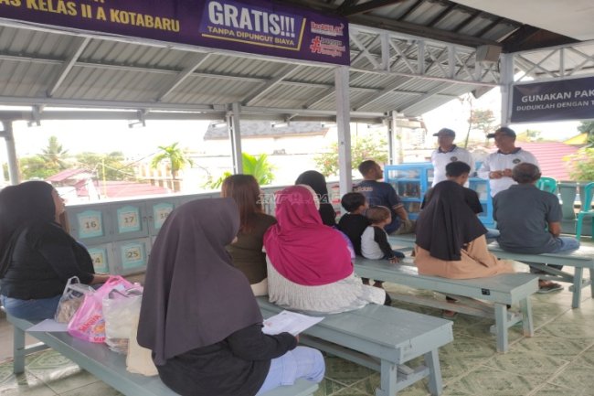 Perkuat Integritas, Lapas Kotabaru Sosialisasikan Layanan Gratis kepada Masyarakat