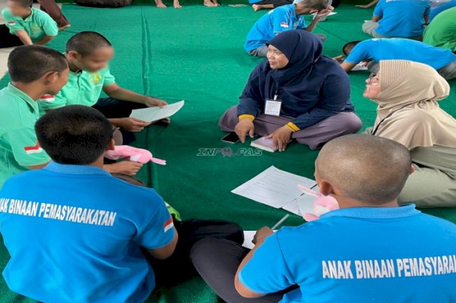 Anak Binaan LPKA Palangka Raya Berkarya lewat Kegiatan Literasi dan Drama Edukatif