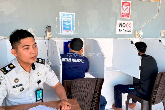 Layanan Humanis, Rutan Majene Penuhi Hak Komunikasi Warga Binaan melalui Wartelsuspas