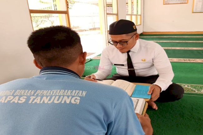 Lapas Tanjung Bina Kepribadian Warga Binaan lewat Kelas Baca Al-Qur'an 