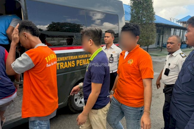 Optimalkan Pembinaan, Rutan Ambon Pindahkan Lima Narapidana ke Lapas Ambon