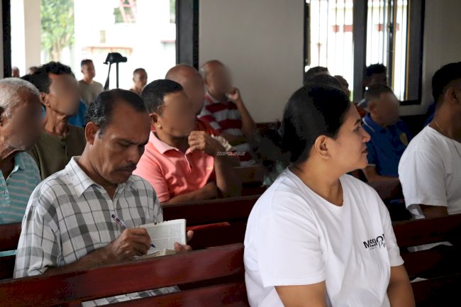 Lapas Ambon Gandeng Yayasan Mission Prison Gelar Ibadah Buka Usbuh