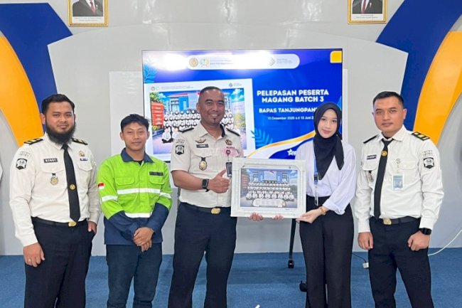 Enam Bulan Berkarya, Peserta Magang HUB Batch III Tinggalkan Jejak Positif di Bapas Tanjungpandan