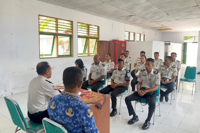 Perkuat Integritas Pegawai, Lapas Geser Gelar Sosialisasi Antikorupsi dan Konflik Kepentingan