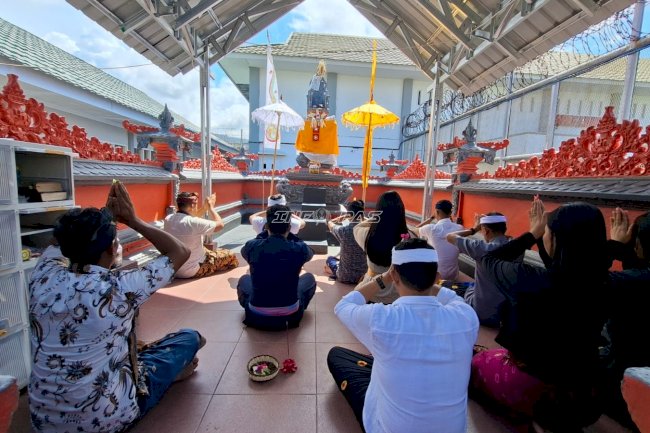Doa Bersama Lintas Agama, Lapas Luwuk Panjatkan Doa untuk Korban Gempa Palu
