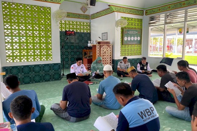 Khataman Al-Qur'an Warnai Peringatan Tahun Baru Islam 1448 Hijriah di Rutan Sinjai