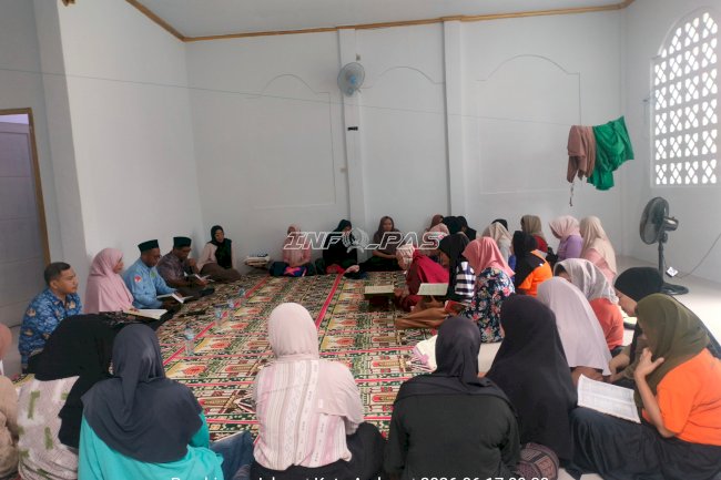 Menjemput Hidayah di Masa Pembinaan, Warga Binaan Lapas Perempuan Ambon Ikuti Penyuluhan Agama