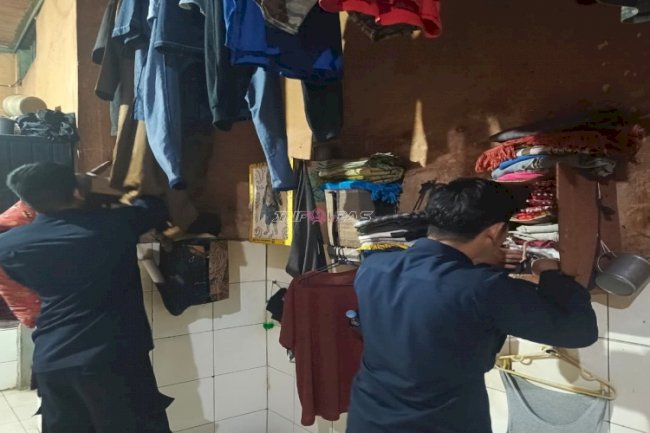 Rutan Rantau Gencarkan Razia sebagai Deteksi Dini Gangguan Kamtib
