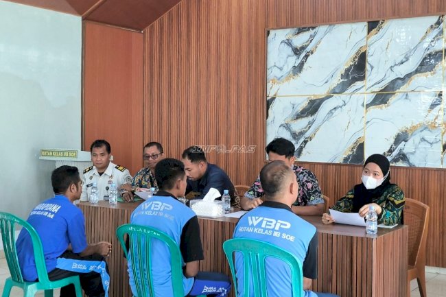 Terima Kunjungan Kimwasmat, Rutan SoE Perkuat Transparansi Pembinaan Warga Binaan